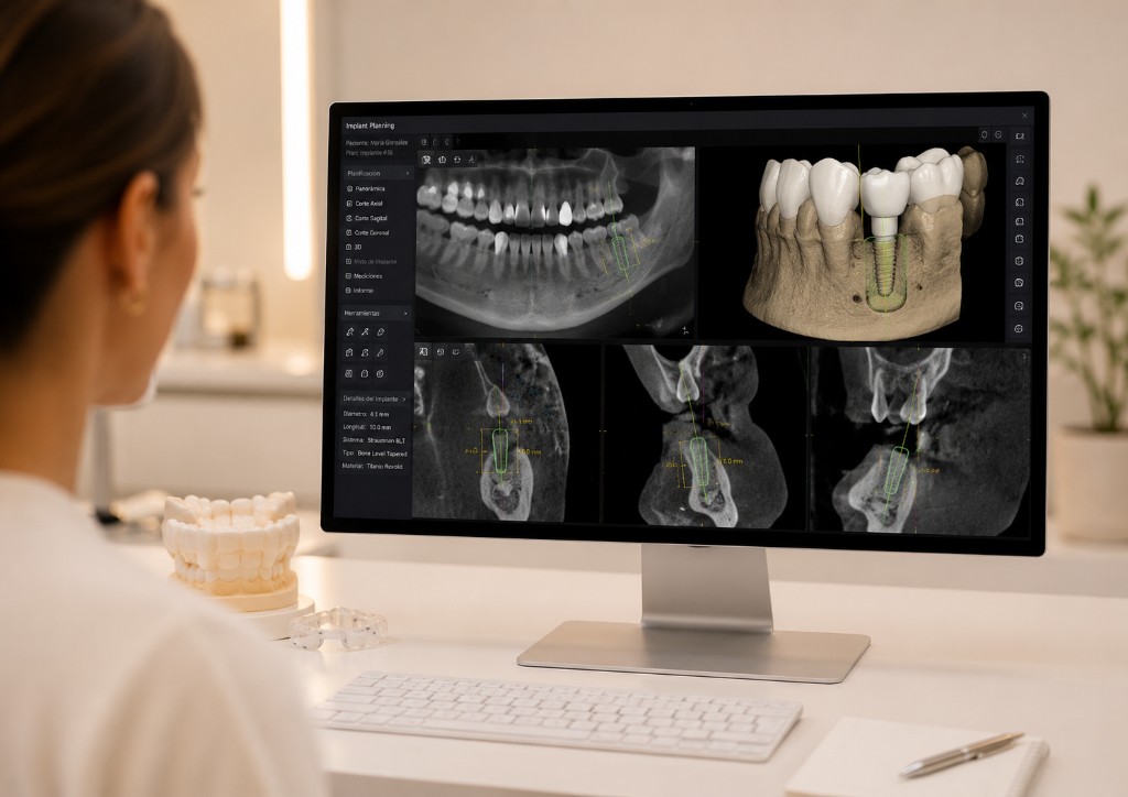 Consulta de implantes dentales
